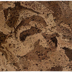 Angola Mix cork wall tile close-up showing the real cork texture and tonal variation