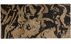 Aquarios cork wall tile, 600 × 300 mm, natural cork decorative surface