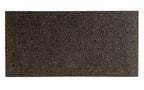 Black Cork wall tile, 600 × 300 mm, dark natural cork decorative surface