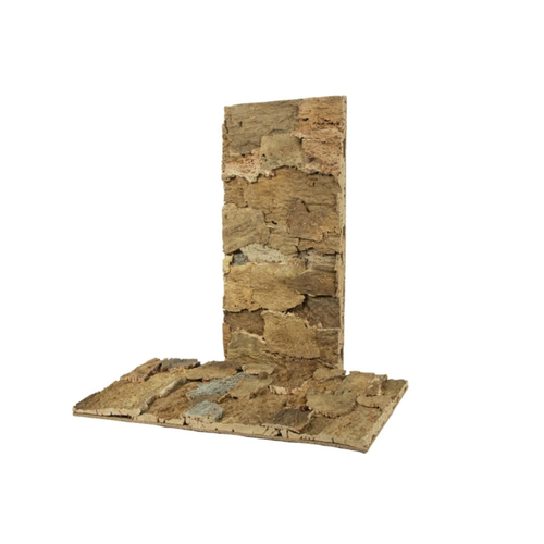 Belly Cork Bark Wall Panel | Available in 3 Sizes - 300mm x 300mm - Portuguese cork product