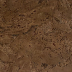 Cloud Chocolat cork wall tile close-up showing the real cork texture and chocolate brown tonal variation