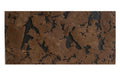 Cloud Leather cork wall tile surface in warm leather-brown tones