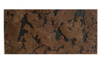 Cloud Leather cork wall tile surface in warm leather-brown tones