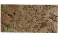 Cloud Mintgreen cork wall tile, 600 × 300 mm, natural cork surface with mint green accents