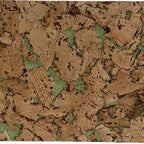 Cloud Mintgreen cork wall tile close-up showing the cork texture and mint green tonal details