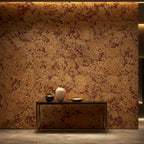 Cloud Red cork wall tile shown in a conceptual commercial hospitality visualization