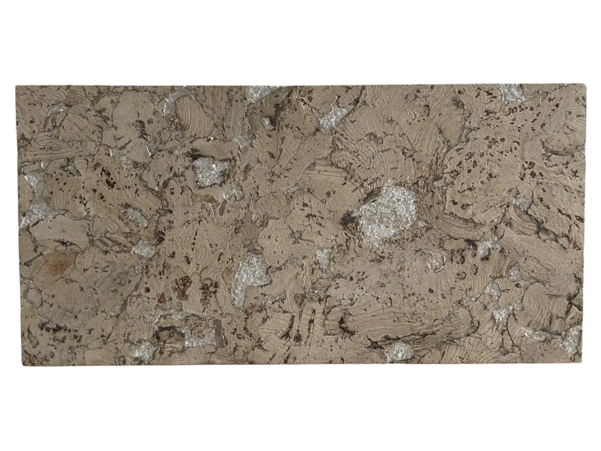 Cloud Snow Cream cork wall tile, 600 × 300 mm, light cream natural cork surface