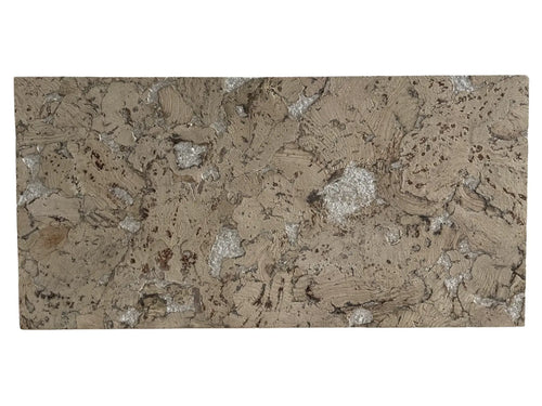 Cloud Snow Cream cork wall tile, 600 × 300 mm, light cream natural cork surface