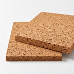 Coarse-Grained Agglomerated Cork Sheets, complementary studio angle