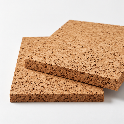 Coarse-Grained Agglomerated Cork Sheets, complementary studio angle