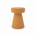 Cone Cork Stool, Ø300 × H435 mm, isolated on white background