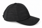 Cork Cap Black — Ref. 8830BK hero view in black cork fabric