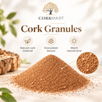 CorkMart infographic for Cork Granules