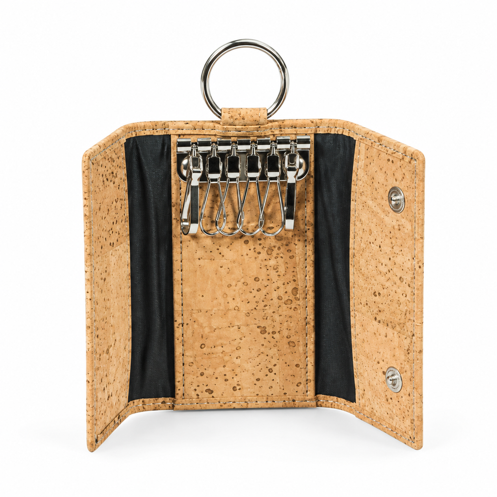 Cork Key Case Natural Finish — Ref. 8811 hero view
