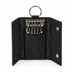Cork Key Case Black Finish — Ref. 8811BK hero view