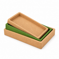 Cork Nesting Desk Tray Set A, 3 pieces, hero view
