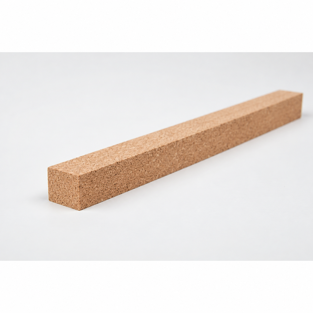 Cork Strips for Expansion Joints, complementary studio angle