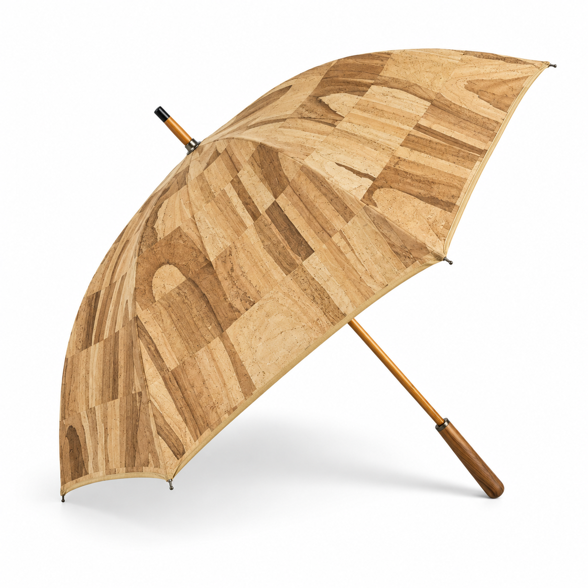 Cork Umbrella Rustic, Ø1000 mm, angled view