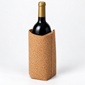Cork Wine Bottle Sleeve | Natural Finish — premium studio hero