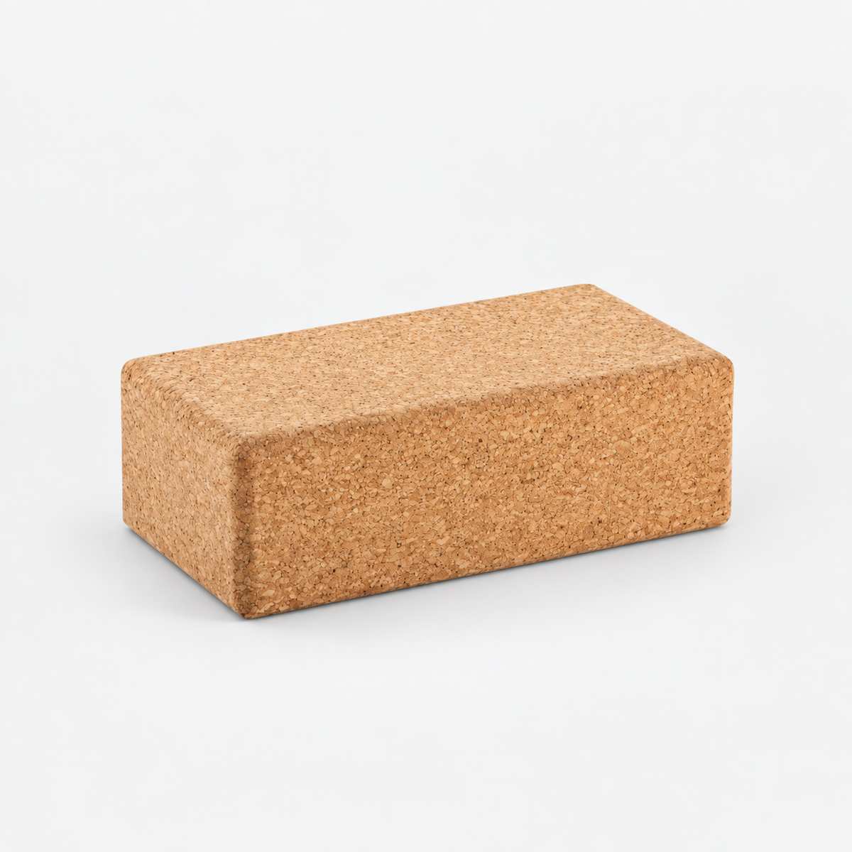 Cork Yoga Block | 75 × 120 × 227 mm, hero view