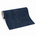 Rouleau de tissu en liège sur support en coton, coloris bleu foncé, largeur 1,4 m — vue de la variante
