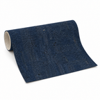 Dark Blue cotton-backed cork fabric roll, 1.4 m wide, standardised variant view