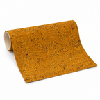 Mustard cotton-backed cork fabric roll, 1.4 m wide, standardised variant view