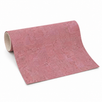Pink cotton-backed cork fabric roll, 1.4 m wide, standardised variant view