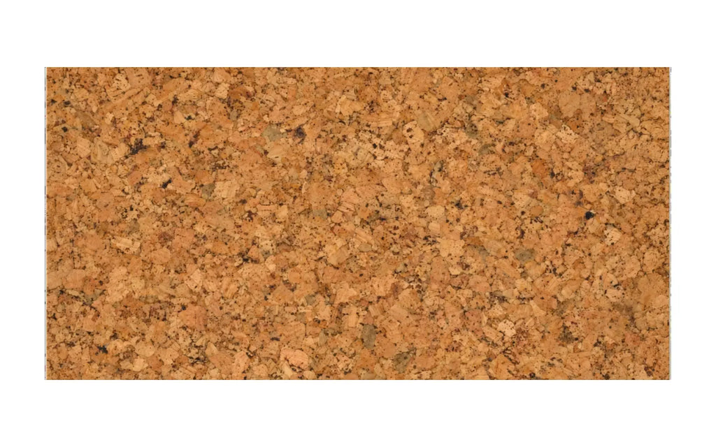 Country cork wall tile, 600 × 300 mm, warm rustic natural cork surface