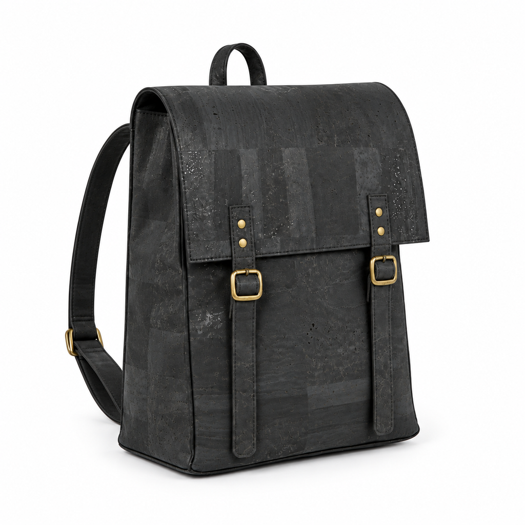 Crow Cork Backpack, 30 × 40 cm, angled view