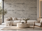 Europe Marble I cork wall tile in a premium architectural interior