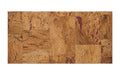 Europe Red cork wall tile, 600 × 300 mm, warm red-toned decorative cork surface