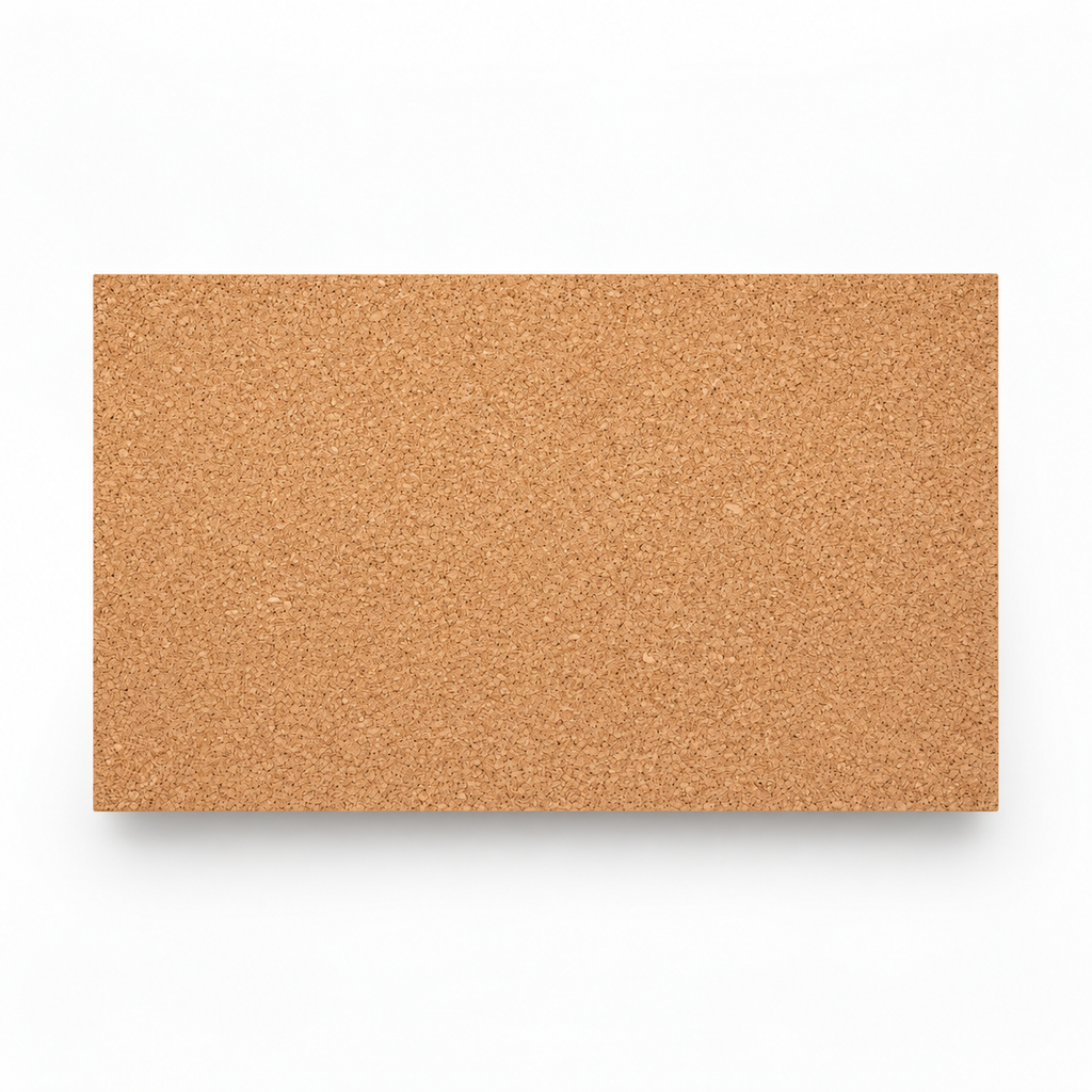 Fine-Grained Agglomerated Cork Sheets, premium studio hero view