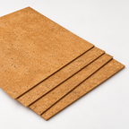 Golden Cork Sheet for Instrument Repair | 300 × 100 mm — angled studio view