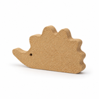 Hedgehog-Shaped Cork Trivet alternate studio angle