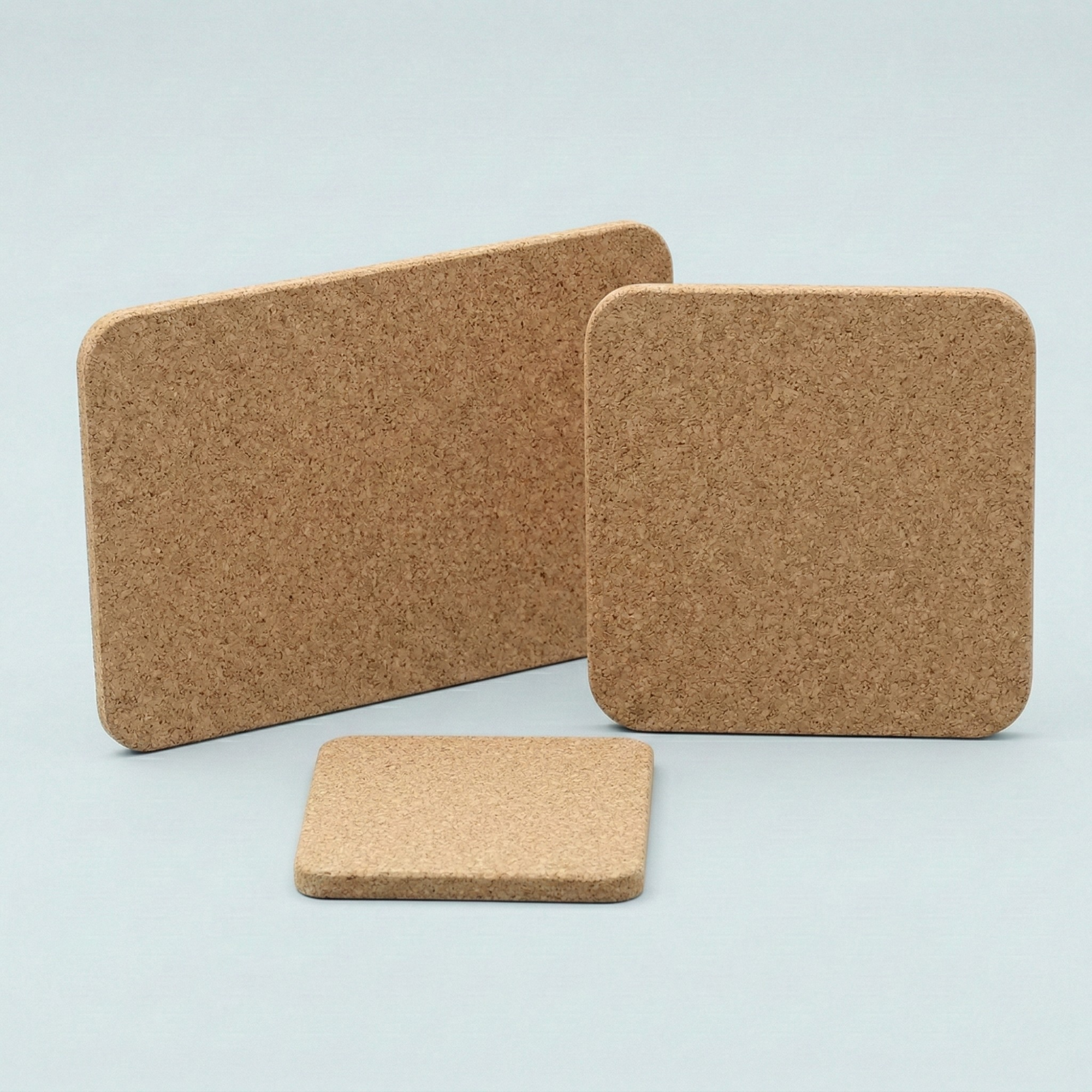 PACK — Cork Hot Pad Kitchen Essentials Kit (3 Shapes) - Portuguese cork product