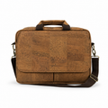 Laptop Brown Cork Briefcase, 40 × 30 cm, hero view