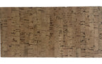 Linea cork wall tile, 600 × 300 mm, natural linear cork decorative surface