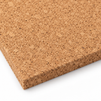 Medium-Grained Agglomerated Cork Sheets, macro medium-grain texture detail
