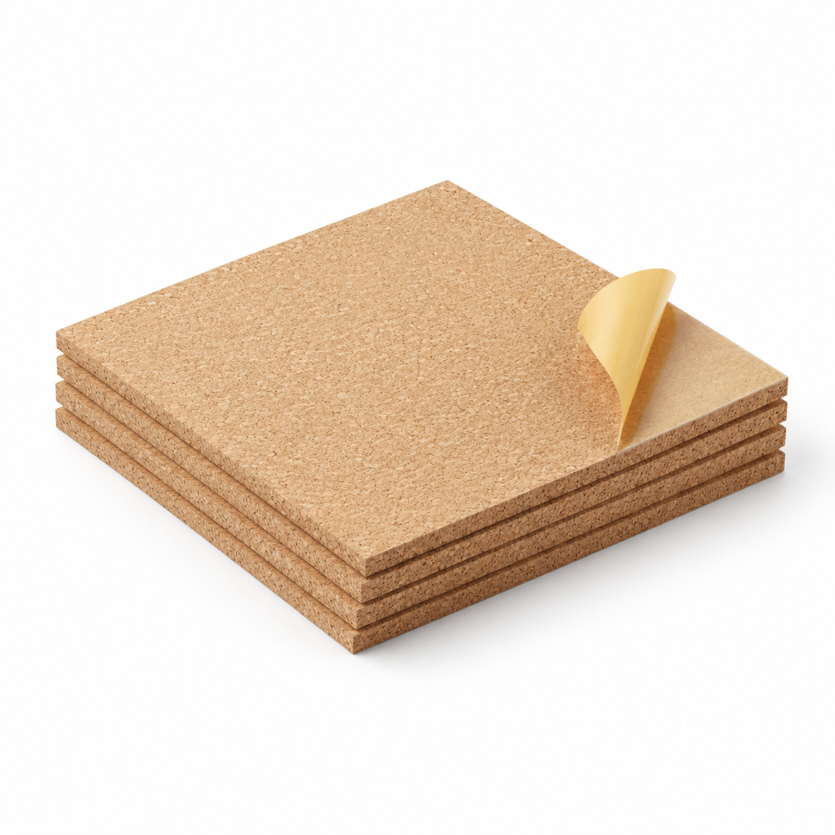 Medium-grained Self Adhesive Cork Sheet, complementary studio angle