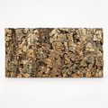Natural Decorative Cork Bark Wall Tiles - Virgin, premium studio hero view