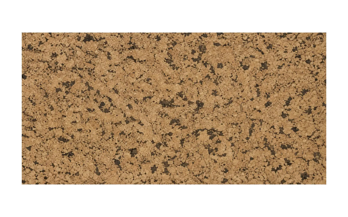Pebble cork wall tile, 600 × 300 mm, natural cork surface with rounded pebble-like pattern