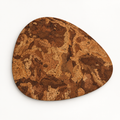 Pick Angola cork placemat, organic teardrop shape, premium studio product image