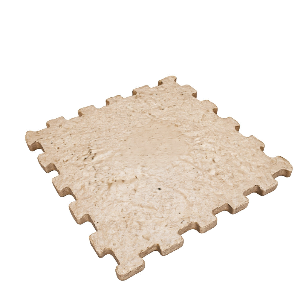 Tapis puzzle en liège naturel imperméable – Dalles de sol en liège emboîtables