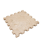 Tapis puzzle en liège naturel imperméable – Dalles de sol en liège emboîtables