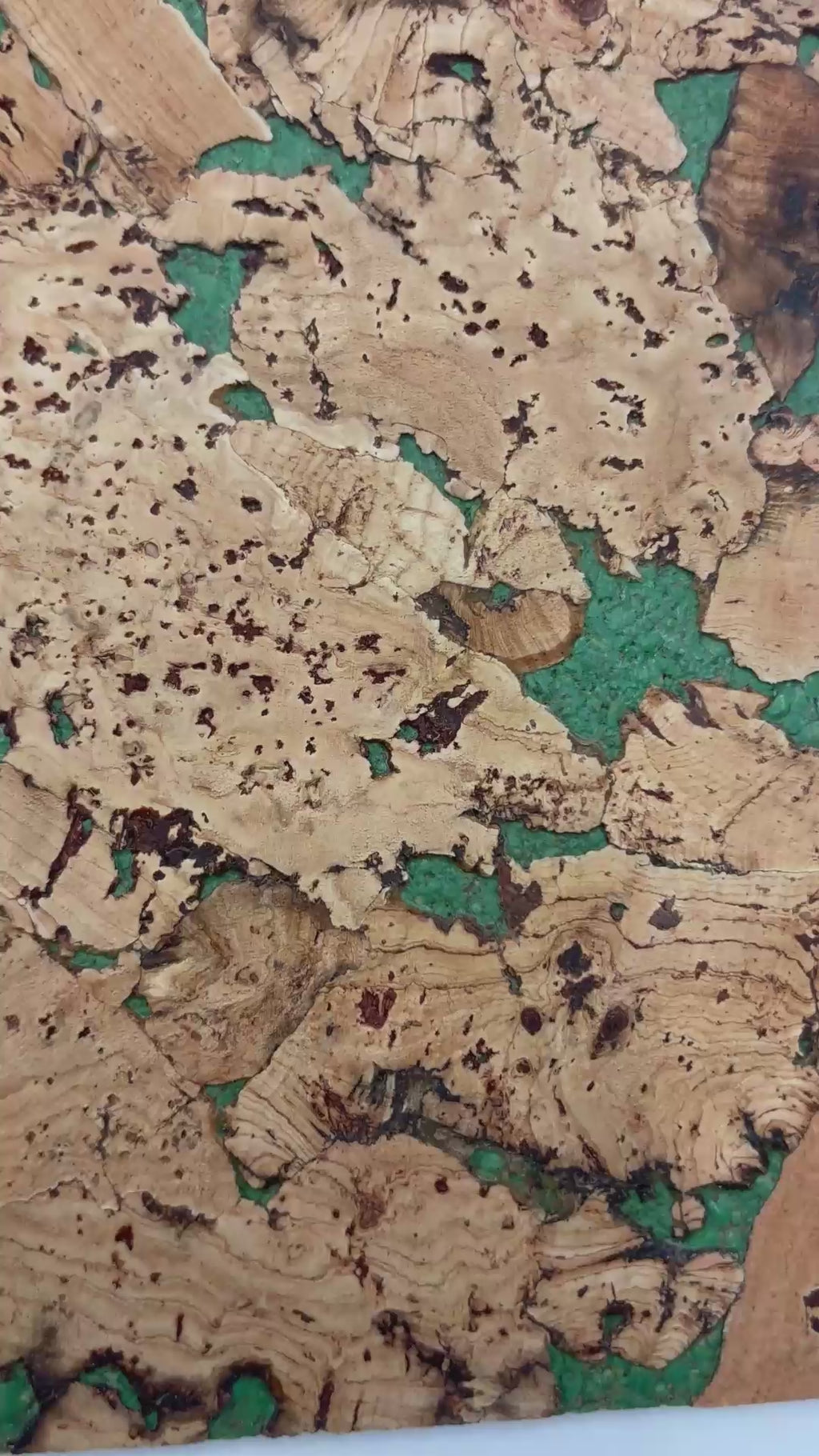 Cloud Green - Cork Wall Tile