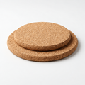 Round Cork Trivets | 10 mm | Set of 3 — premium studio hero