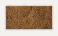 Rustic Brown cork wall tile, 600 × 300 mm, warm earthy brown rustic cork surface