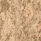 Rustic Cream cork wall tile close-up showing the real cork texture and warm cream natural variation