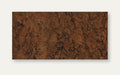 Rustic Leather cork wall tile, 600 × 300 mm, rich leather-toned rustic cork surface